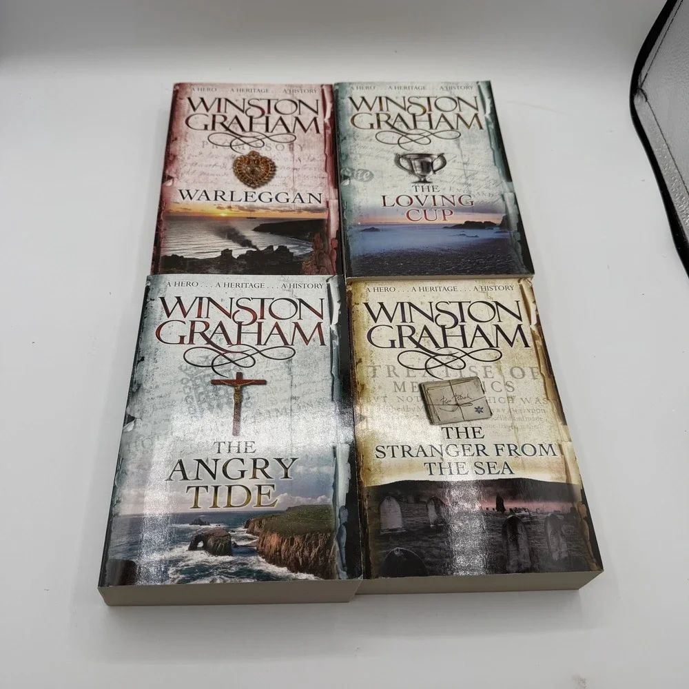 The Poldark Saga Complete Series of 12 by Winston Graham (Paperback) Pan Publish